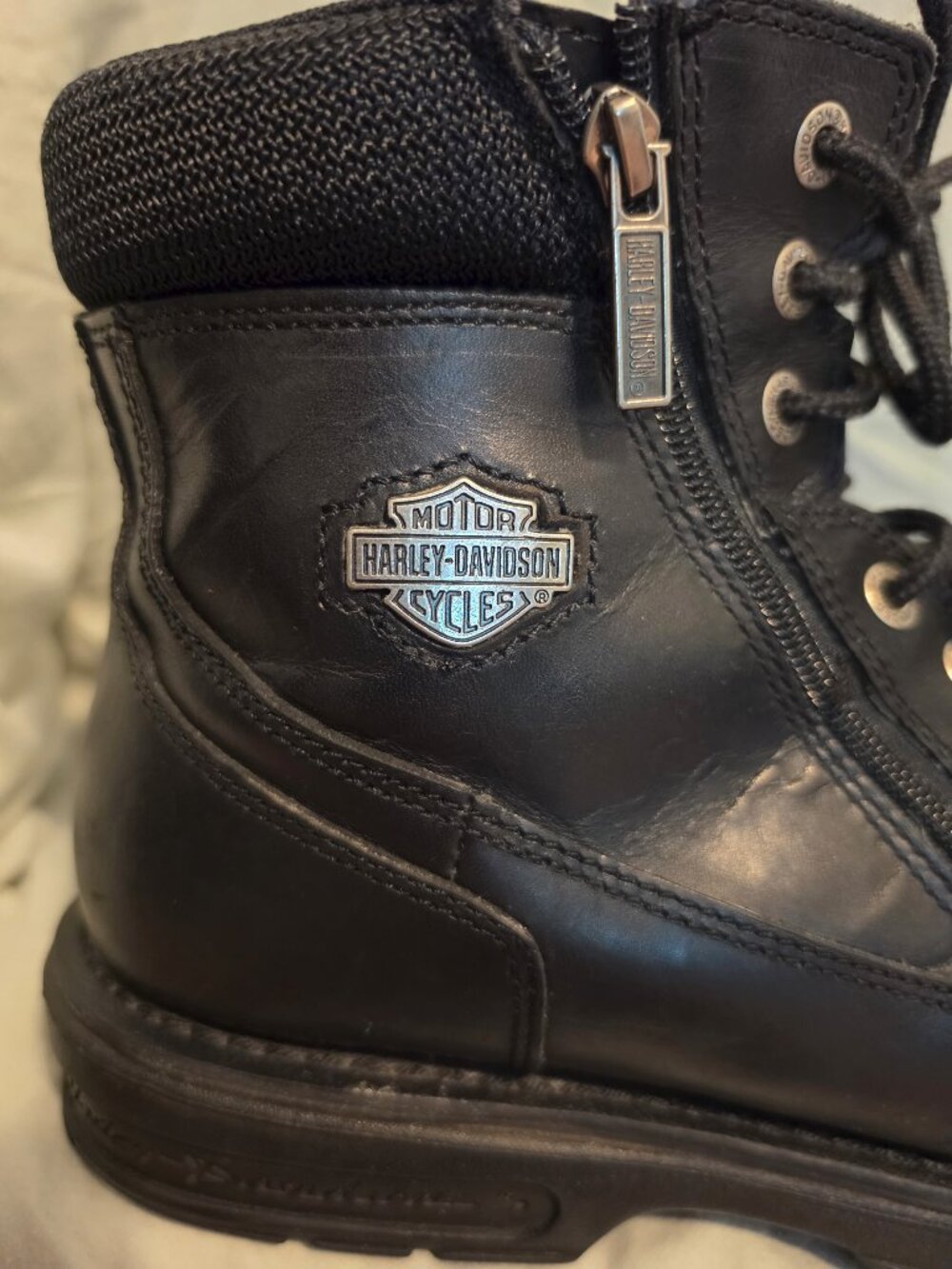 Harley-Davidson Steel Toe Riding Boots, Men’s 12 - Picture 4 of 8